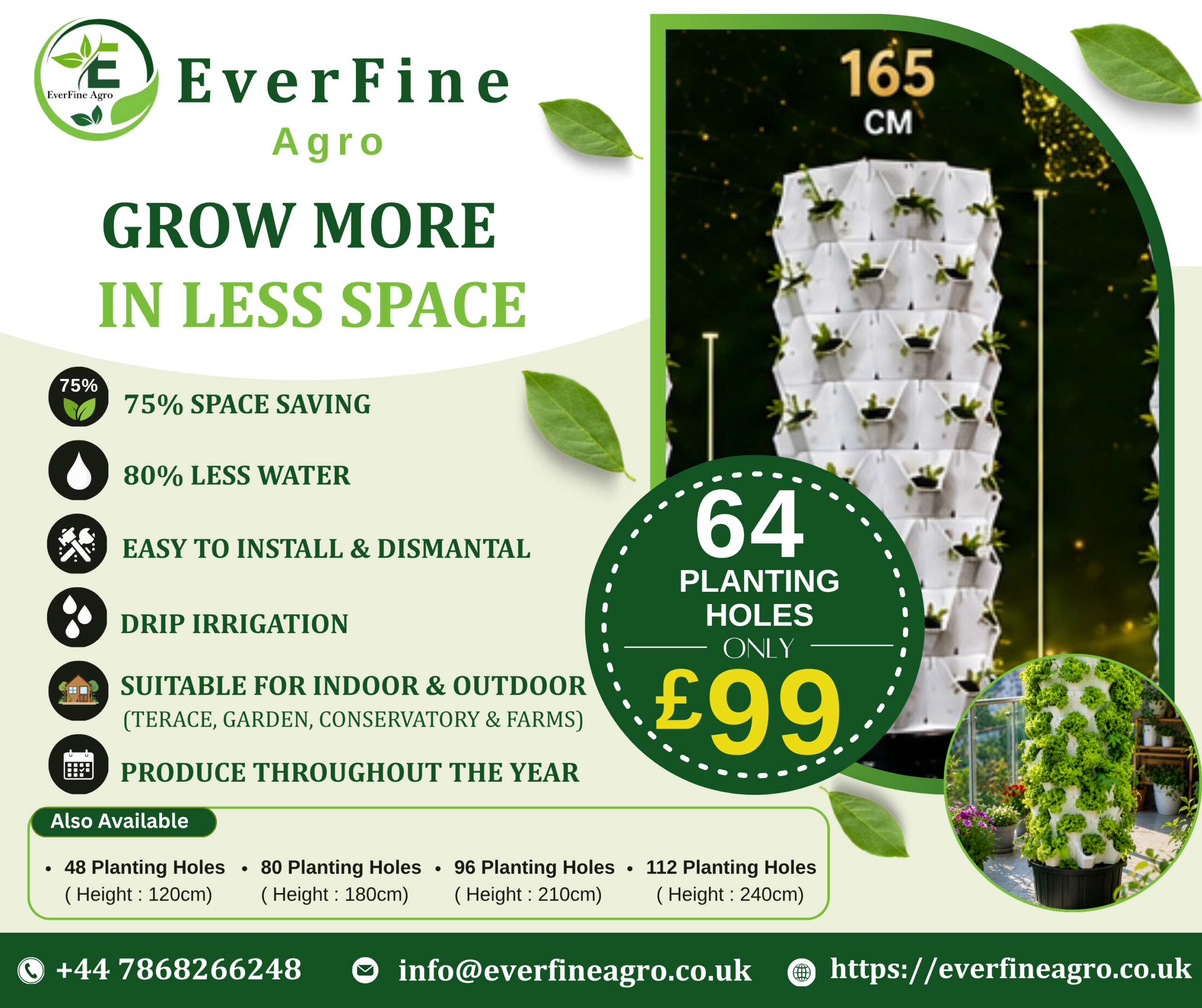 EverFine Agro Soil Tower